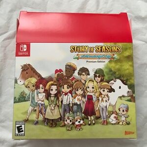 Nintendo Switch Marvelous BOX ONLY Story of Seasons A Wonderful Life NO GAME